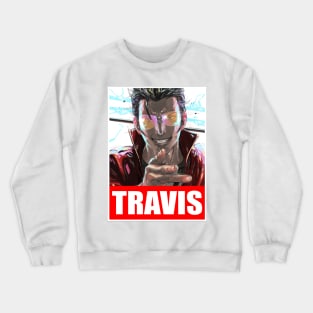 Travis No More Heroes 3 Crewneck Sweatshirt